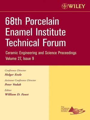 cover image of 68th Porcelain Enamel Institute Technical Forum